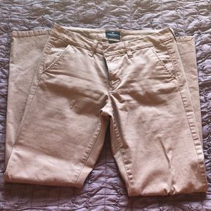 Dusty Rose AE Skinny Pants